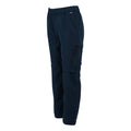 Navy - Side - Regatta Childrens-Kids Sorcer III Zip-Off Trousers
