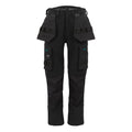 Black - Front - Regatta Professional Womens-Ladies Waterproof Trousers