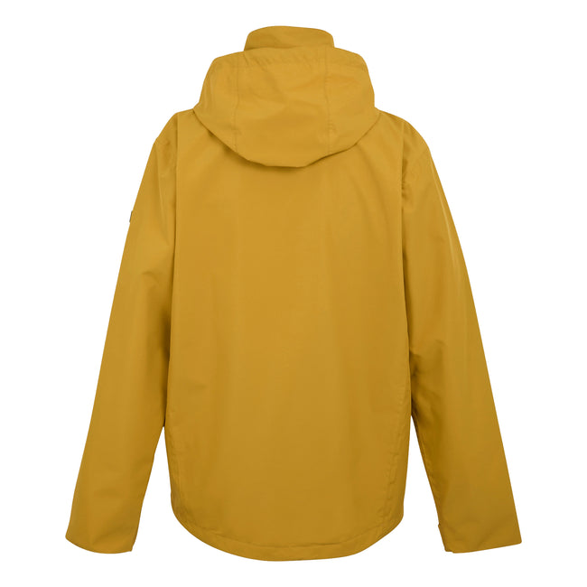 Mustard - Back - Regatta Mens Matt II Waterproof Jacket