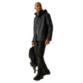 Ash-Black - Close up - Regatta Mens Matt II Waterproof Jacket
