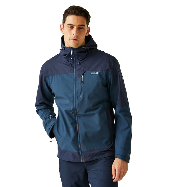 Moonlight Denim-Navy - Lifestyle - Regatta Mens Highton IV Stretch Waterproof Jacket