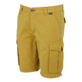 Mustard - Side - Regatta Mens Shorebay II Cargo Shorts