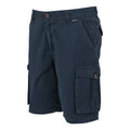 Navy - Side - Regatta Mens Shorebay II Cargo Shorts