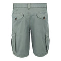 Storm Grey - Back - Regatta Mens Shorebay II Cargo Shorts