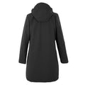 Black - Back - Regatta Professional Womens-Ladies Longline 3 in 1 Jacket
