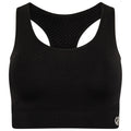Black - Front - Dare 2B Womens-Ladies Dont Sweat It II Sports Bra