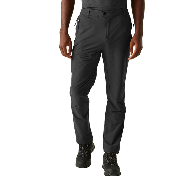Ash - Lifestyle - Regatta Mens Highton II Hiking Trousers