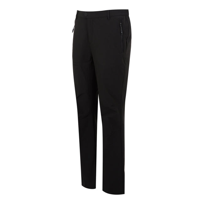 Black - Side - Regatta Mens Highton II Hiking Trousers