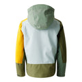 Olivine Green-Hedge Green - Back - Dare 2B Childrens-Kids Explore II Waterproof Jacket