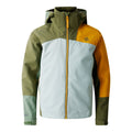 Olivine Green-Hedge Green - Front - Dare 2B Childrens-Kids Explore II Waterproof Jacket