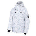 White - Side - Dare 2B Womens-Ladies Ski Life Dash Print Ski Jacket