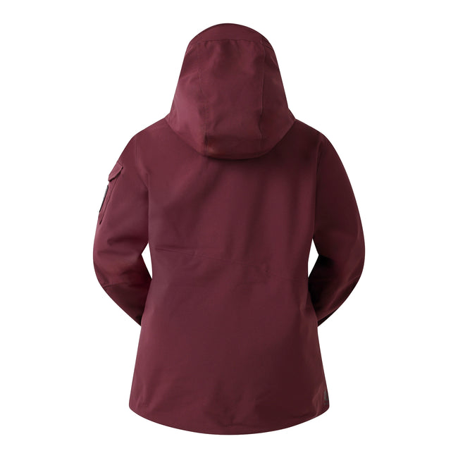 Fig - Back - Dare 2B Womens-Ladies Ski Life Dash Print Ski Jacket