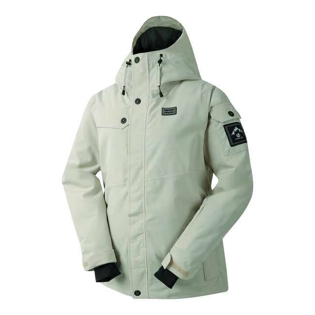 Glacier Green - Side - Dare 2B Womens-Ladies Ski Life Dash Print Ski Jacket