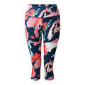 Multicoloured - Front - Regatta Womens-Ladies Influential II Marble Swirl 3-4 Length Leggings
