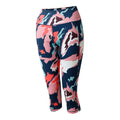 Multicoloured - Side - Regatta Womens-Ladies Influential II Marble Swirl 3-4 Length Leggings