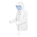 White - Side - Regatta Womens-Ladies Bayletta II Waterproof Jacket