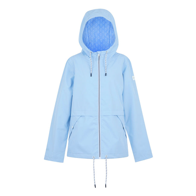 Chambray Blue - Front - Regatta Womens-Ladies Bayletta II Waterproof Jacket