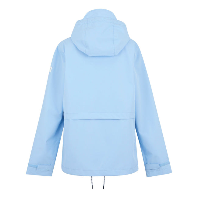 Chambray Blue - Back - Regatta Womens-Ladies Bayletta II Waterproof Jacket