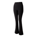 Black - Side - Dare 2B Womens-Ladies Refresh Flared Leggings