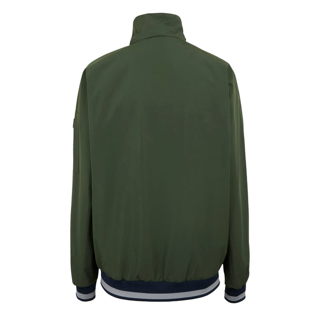 Dark Khaki - Back - Regatta Mens Shorebay III Waterproof Jacket