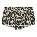 Natural-Black - Back - Regatta Womens-Ladies Aceana Leopard Print Bikini Bottoms