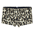 Natural-Black - Front - Regatta Womens-Ladies Aceana Leopard Print Bikini Bottoms