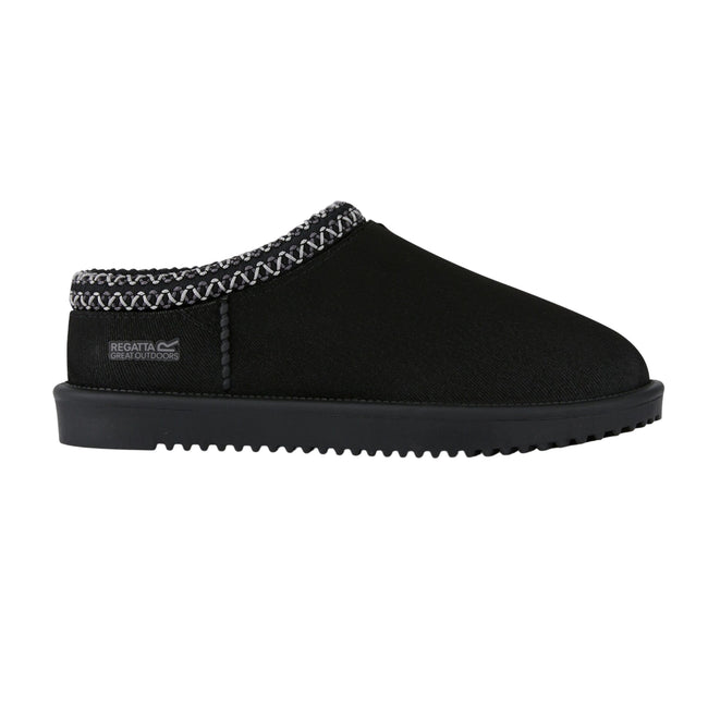 Black - Lifestyle - Regatta Womens-Ladies Risley Waterproof Mules