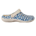 Blue - Pack Shot - Regatta Womens-Ladies Orla Kiely Jasmine Flower Clogs