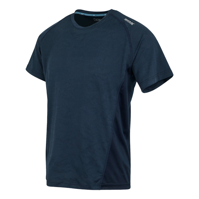 Moonlight Denim-Navy - Side - Regatta Mens Corballis II T-Shirt