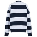 Navy-White - Back - Regatta Womens-Ladies Avika II Stripe Crew Neck Jumper