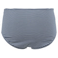 Navy-White - Back - Regatta Womens-Ladies Paloma Seeksucker Stripes Swim Briefs