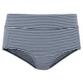 Navy-White - Front - Regatta Womens-Ladies Paloma Seeksucker Stripes Swim Briefs