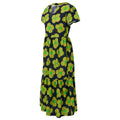 Navy - Side - Regatta Womens-Ladies Orla Kiely Spinning Flower Tiered Midi Dress