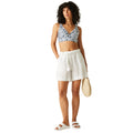Navy-White - Lifestyle - Regatta Womens-Ladies Paloma Large Floral Bikini Top