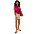Pink Fusion - Pack Shot - Regatta Womens-Ladies Filandra VX Palm Tree T-Shirt