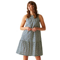Blue - Lifestyle - Regatta Womens-Ladies Orla Kiely II Sleeveless Summer Dress