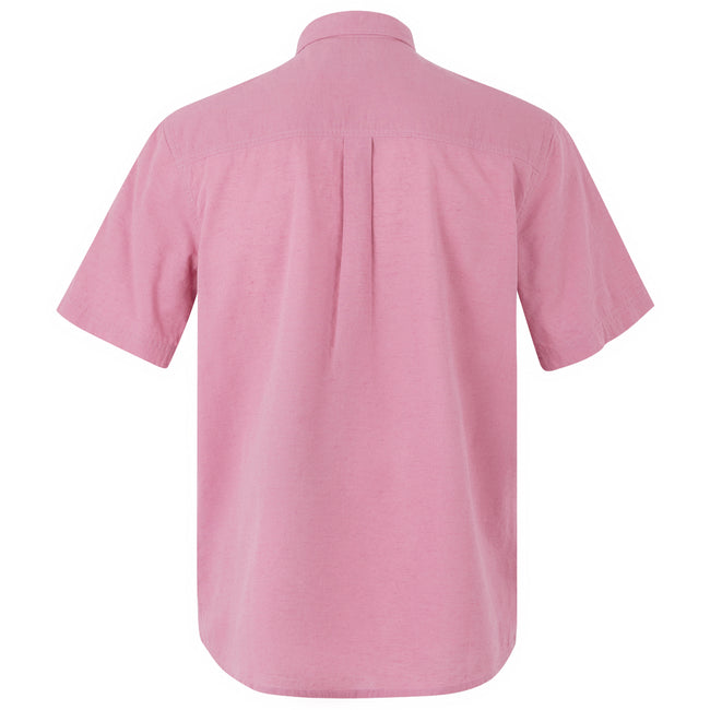 Lilas - Back - Regatta Mens Loran Short-Sleeved Shirt