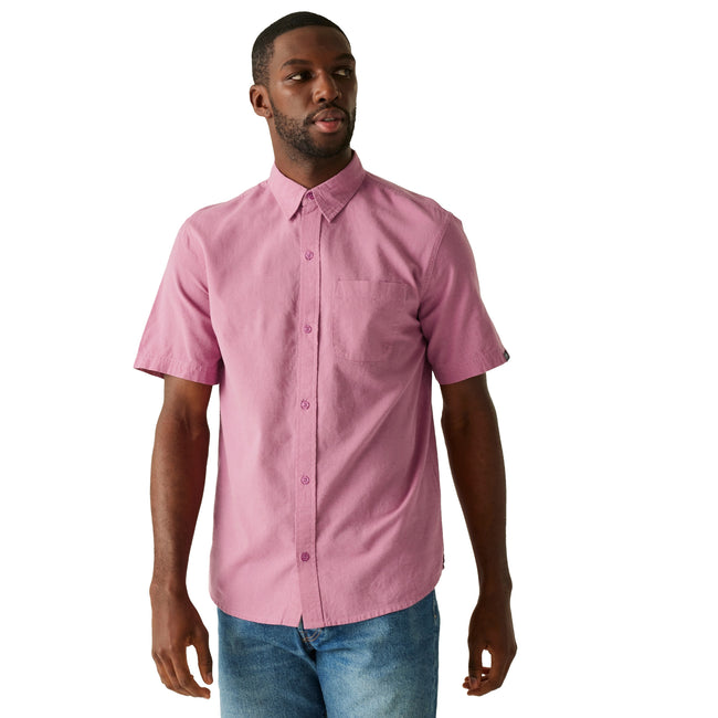 Lilas - Lifestyle - Regatta Mens Loran Short-Sleeved Shirt