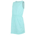 Aruba Blue-White - Side - Regatta Girls Beylina Micro-Dot Dress