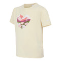 Light Vanilla - Side - Regatta Childrens-Kids Alvarado IX Flowers T-Shirt