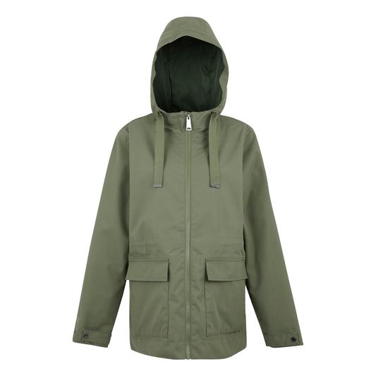 Four Leaf Clover - Front - Regatta Womens-Ladies Otilie Waterproof Jacket
