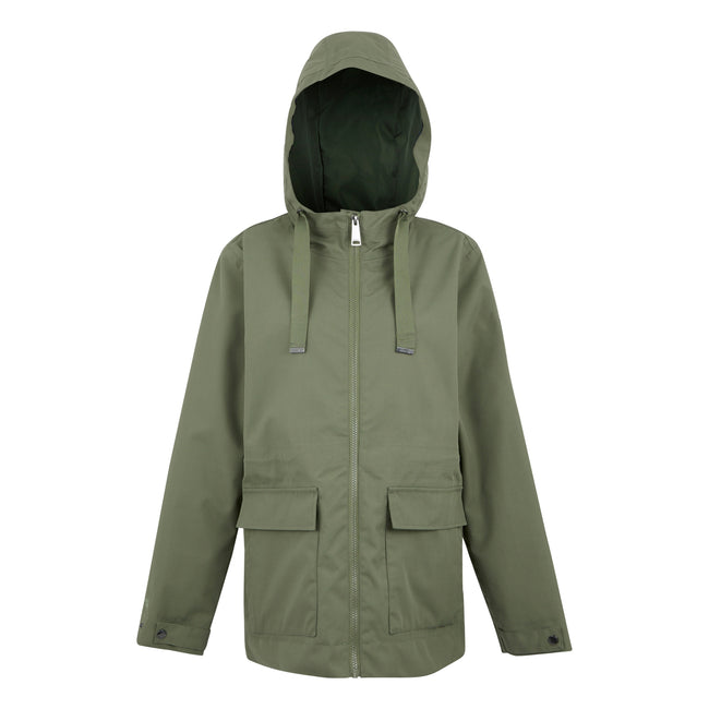 Four Leaf Clover - Front - Regatta Womens-Ladies Otilie Waterproof Jacket