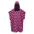 Morello - Front - Regatta Girls Orla Kiely Spinning Flower Towelling Robe