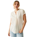 Light Vanilla - Lifestyle - Regatta Womens-Ladies Rianne V Neck Shirt