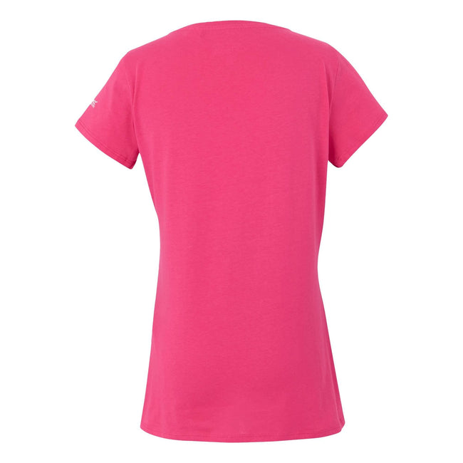 Pop - Back - Regatta Womens-Ladies Breezed V Pine Tree T-Shirt