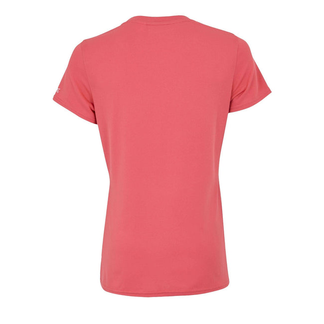 Peach Bloom - Back - Regatta Womens-Ladies Fingal Mountain Stretch T-Shirt