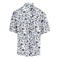 Navy-White - Back - Regatta Womens-Ladies Salise Large Floral Lightweight Shirt