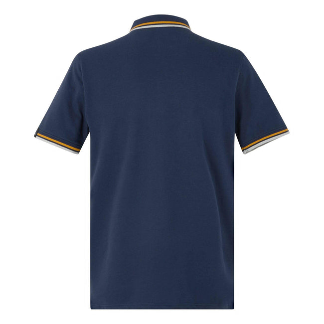 Navy - Back - Regatta Mens Adryan Polo Shirt