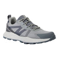 Cloud Grey - Front - Regatta Womens-Ladies Leighton Synthetic Leather Trainers