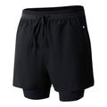 Black - Side - Dare 2B Mens Movement II Shorts
